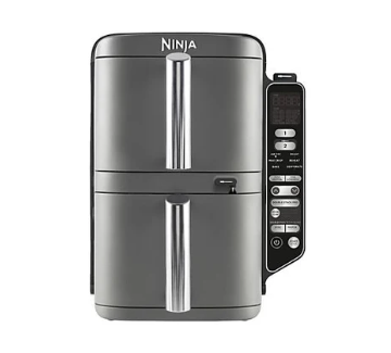 Outlet Ninja Double Stack XL 2 Drawer 9.5L Air Fryer with Smart Cook SL451UK